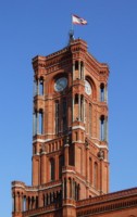 Turmspitze Rotes Rathaus
